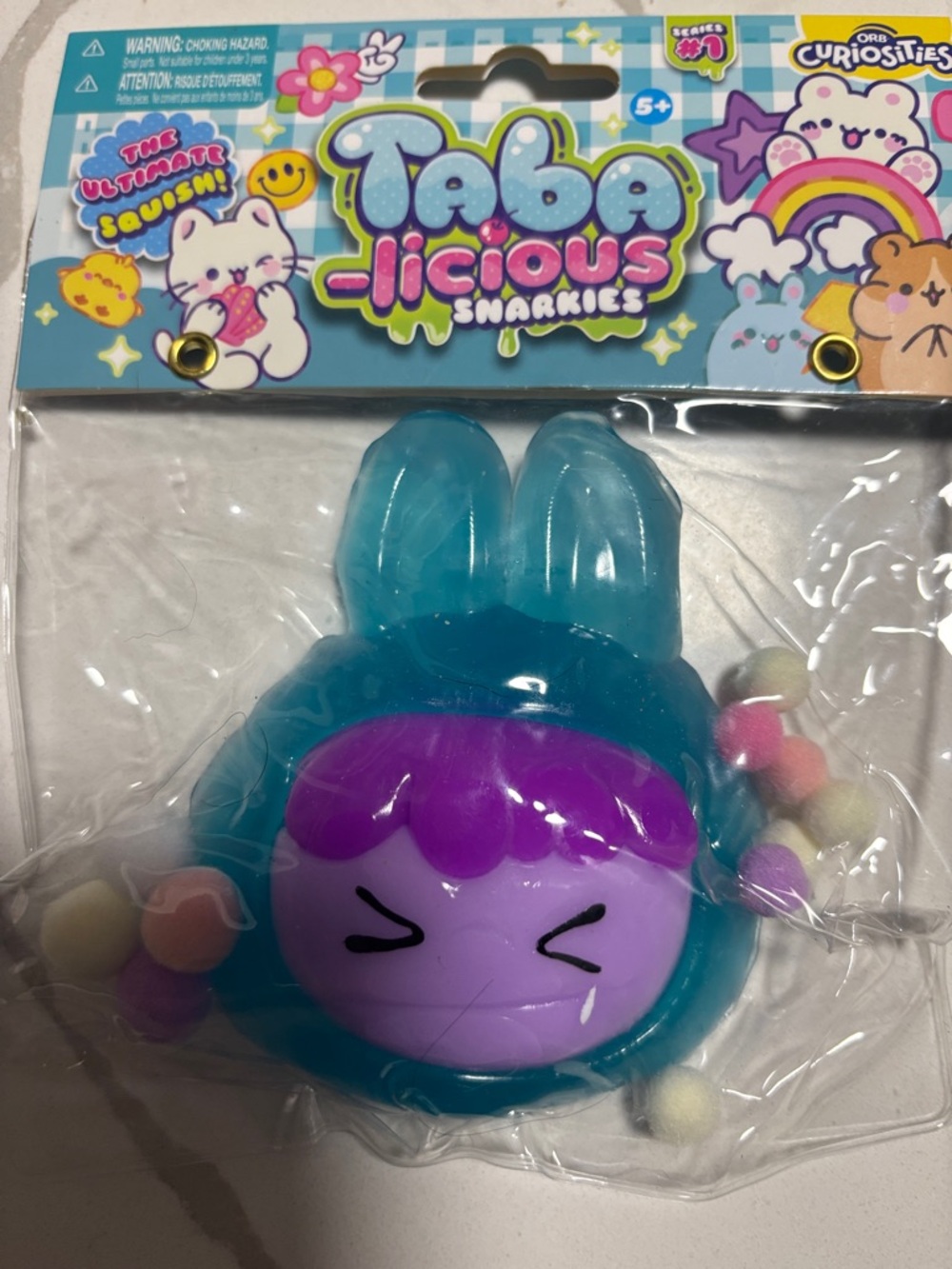 Snarkles Kids Squishy Toy - Blue & Purple ♥️